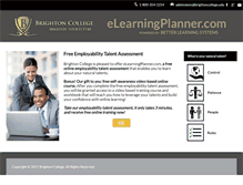 Tablet Screenshot of elearningplanner.com